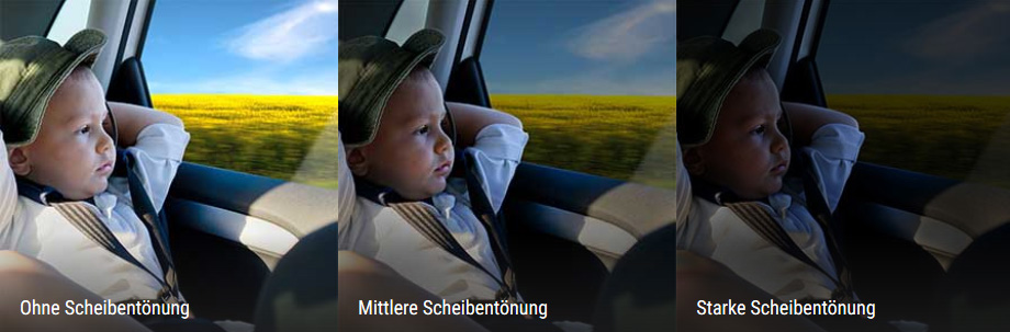 Tönung von Autoscheiben